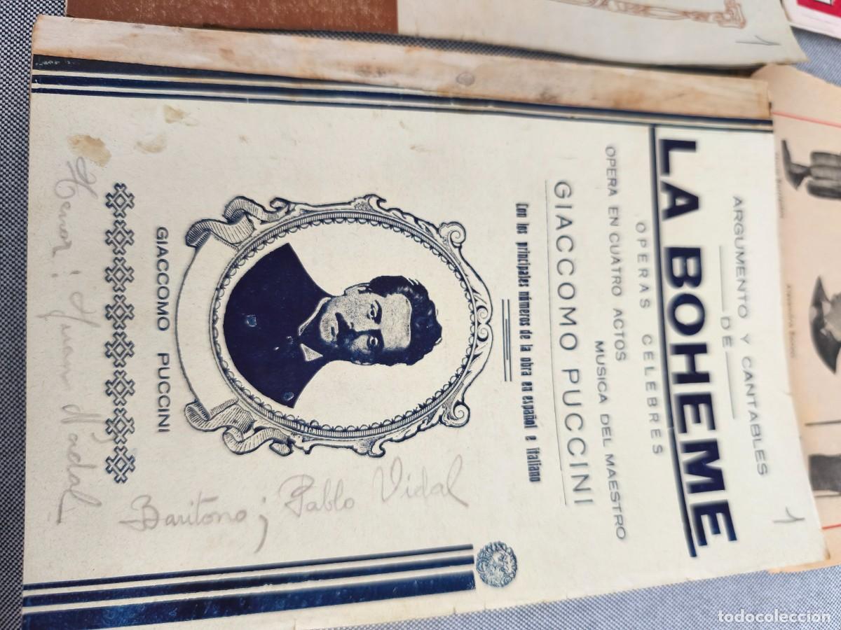 Libretos de &oacute;pera: Folletos &oacute;peras a&ntilde;os 60/70 - Foto 13