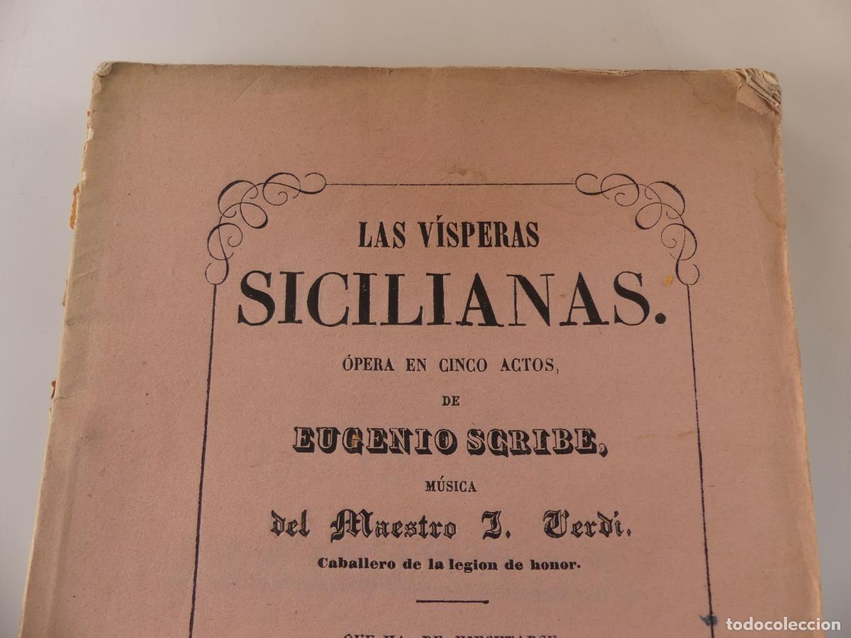 Libretos de &oacute;pera: LIBRETO DE OPERA - LAS VISPERAS SICILIANAS - Foto 2