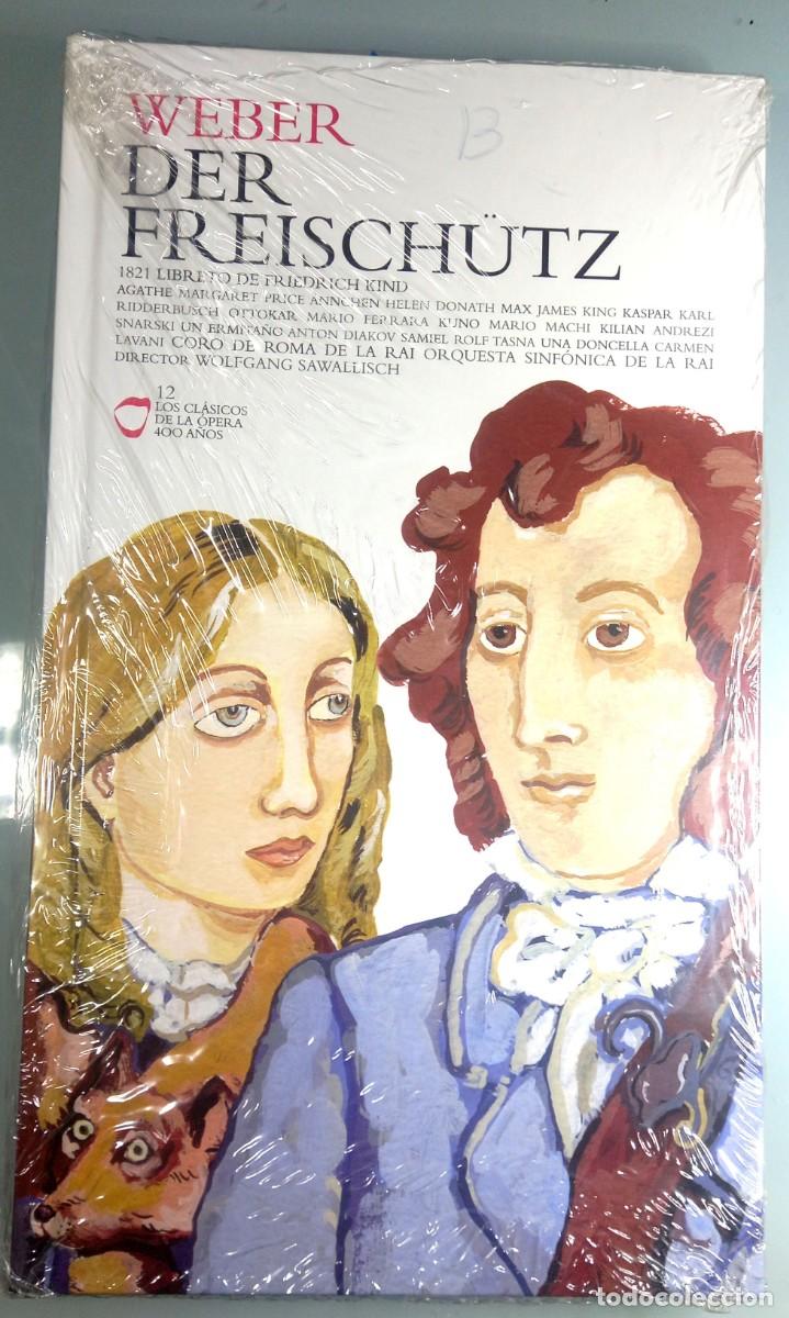 Libretos de &oacute;pera: Cl&aacute;sicos de la Opera DER FREISCHUTZ , libreto con 2 CD , sin estrenar con su precinto original