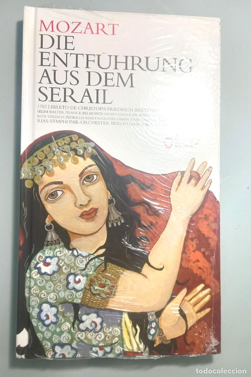 Libretos de &oacute;pera: Cl&aacute;sicos de la Opera DIE ENTFUHRUNG AUS DEM SERAIL ,libreto con 2 CD ,sin estrenar ,precintado