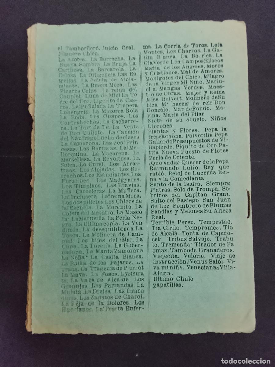 Libretos de &oacute;pera: Carmen. Argumento de la &oacute;pera en cuatro actos. - Foto 2