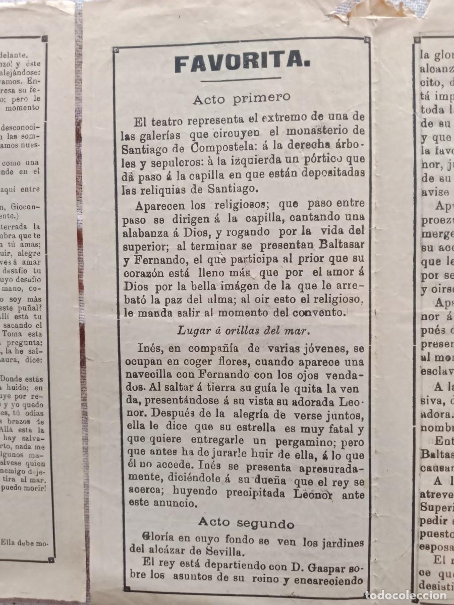 Libretos de &oacute;pera: 4 Programas de &Oacute;pera 1899 Teatro-Circo - Foto 12
