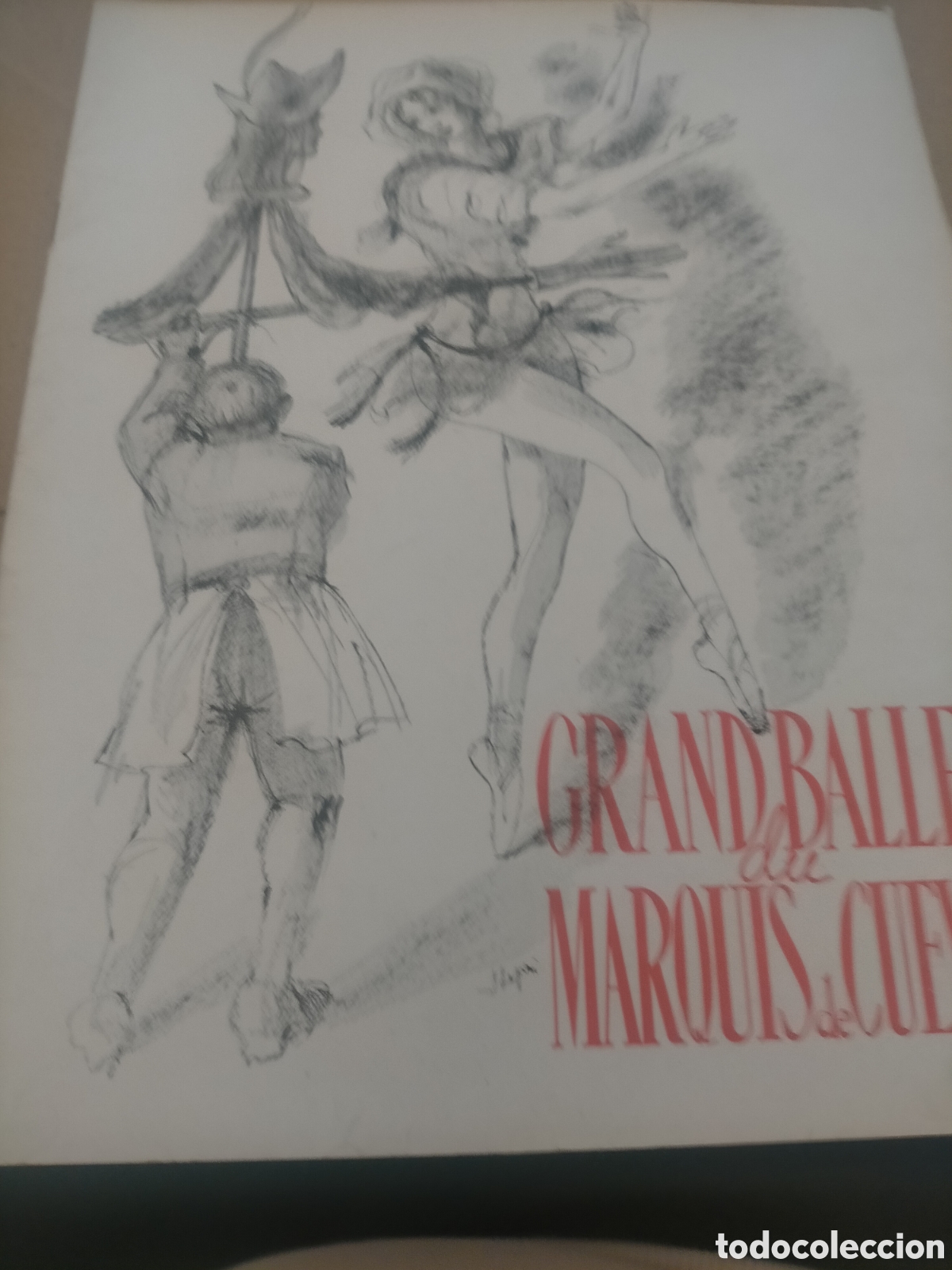 Libretos de &oacute;pera: Gran ballet du marquis de cuevas temporada 1951.skibine tallchief