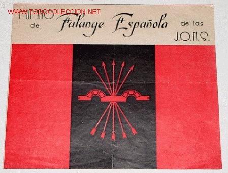 himno de falange española de la jons partitura - Buy Old Musical Scores