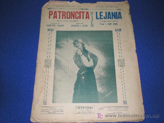 Partituras musicais: PATRONCITA / LEJANIA - TANGO PARA PIANO - HUBERTO Y RAFAEL CANARO
