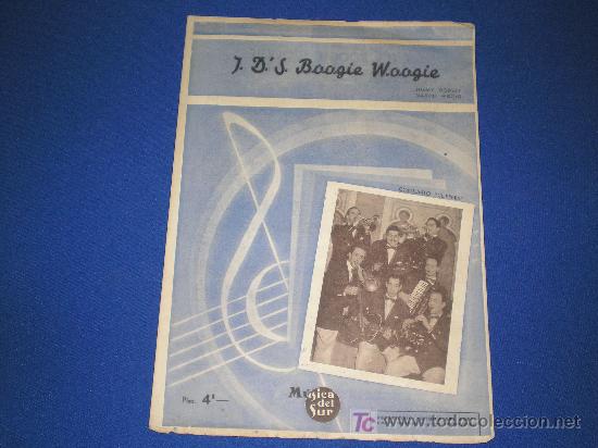 Partituras musicais: J.D'S BOOGIE WOOGIE - POR JIMMY DORSEY / MARVIN WRIGHT - MUSICA DEL SUR - EDICIONES PARA PIANO