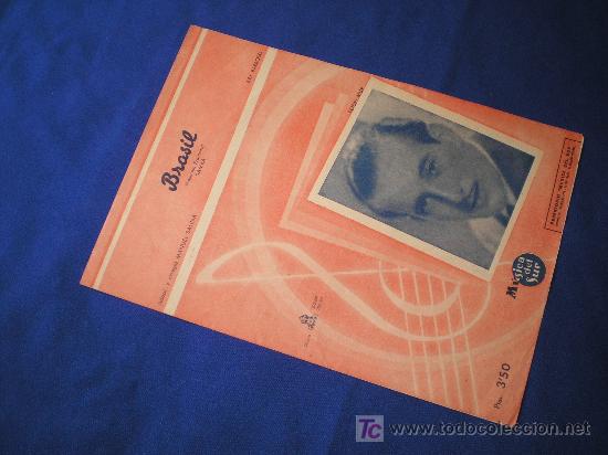 Partituras musicais: BRASIL - SAMBA - POR ARY BARROSO - MUSICA DEL SUR