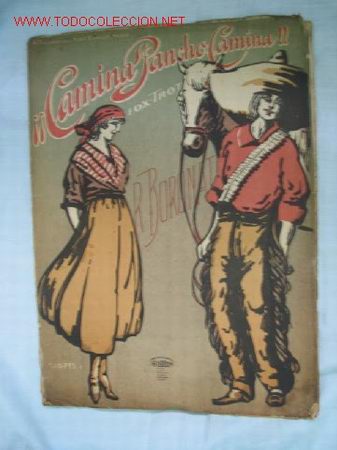 Partituras musicais: CAMINA PANCHO, CAMINA