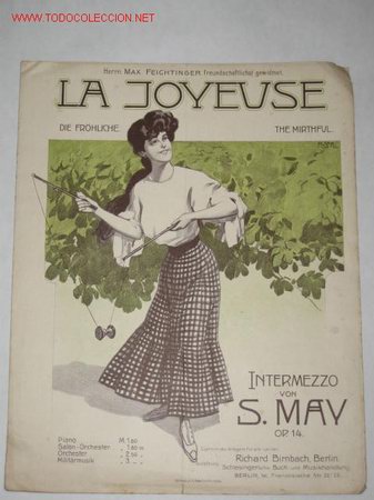Partituras musicales: La Joyeuse, Intermezzo de S. May - Foto 1