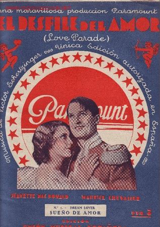 Partitions Musicales: EL DESFILE DEL AMOR