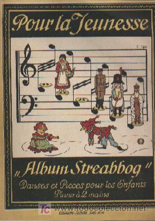 Musical scores: Album para j&oacute;venes para piano a cuatro manos