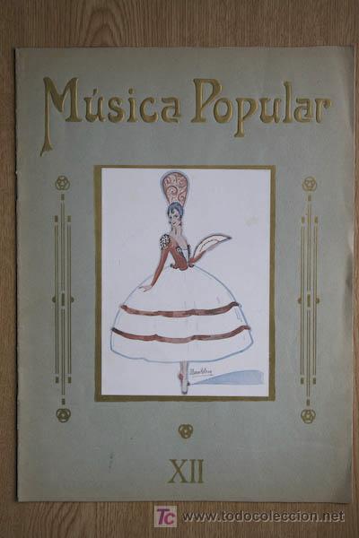 Partituras musicales: Música Popular. XII. Figuras de varietés. El Maestro Romo. Album extraordinario Núm. XII. - Foto 1 - 27487000