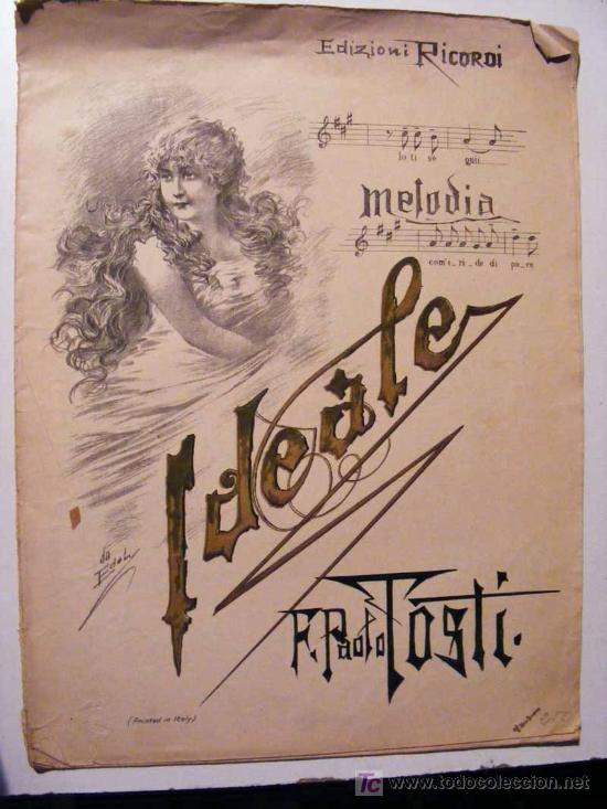 Partitions Musicales: Melodia Ideale. Paolo Tosti