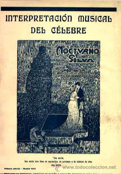 Partituren: NOCTURNO DE SILVA. Y ERAN UNA SOLA SOMBRA LARGA DE LUIS FELIPE IBARRA