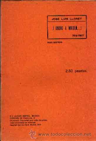 Partituren: I KNOW A MAIDEN FOX-TROT PARA SEXTETO DE JOS&Eacute; LLORET