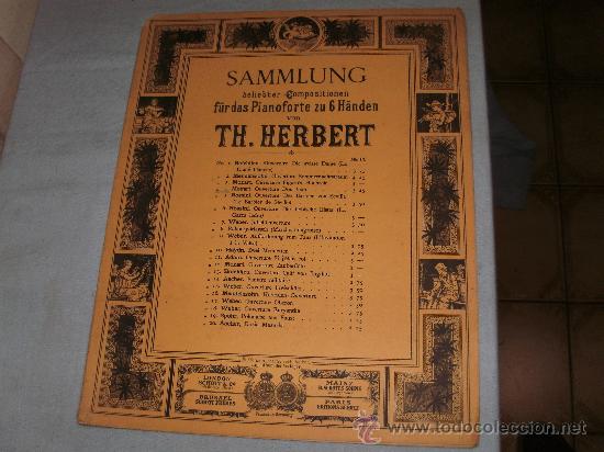 Partituras musicales: SAMMLUNG - TH. HERBERT - - Foto 1
