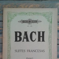 Partituras musicales: LIBRO DE PARTITURAS PARA PIANO DE BACH, EDICION IBERICA NÚMERO 156.. Lote 47097577