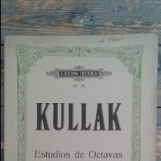 Partituras musicales: LIBRO DE PARTITURAS DE KULLAK, EDICION IBERICA NUM. 75. Lote 47097898