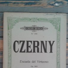 Partituras musicales: LIBRO PARA PIANO DE CZERNY, EDICION IBERICA NUM. 130.. Lote 47111675