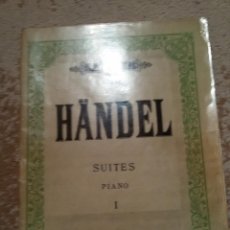Partituras musicales: HANDEL-SUITES PIANO I-EDITORIAL BOILEAU-EDICIÓN IBÉRICA Nº 216-82 PAG. Lote 48359551