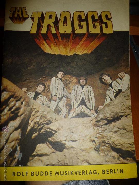 Partituren: catalogo de partituras de the troggs, rolf budde musikverlag, berlin, a&ntilde;os 60