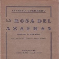 Partituras musicales: LA ROSA DEL AZAFRAN (JACINTO GUERRERO) SELECCION PARA SEXTETO O PEQUEÑA ORQUESTA. 1930. Lote 63733322