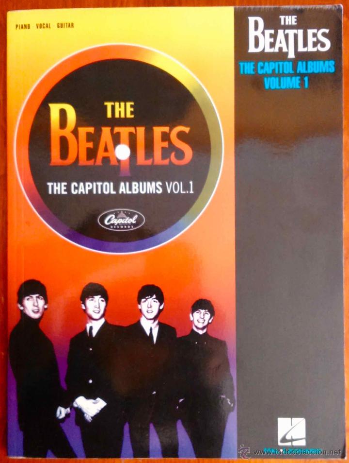 Partituras musicales: THE BEATLES, THE CAPITOL ALBUMS VOL 1 - LIBRO DE PARTITURAS COMO NUEVO