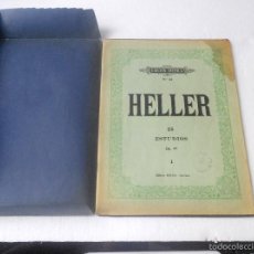 Partituras musicales: E. HELLER, EDICION IBERICA CASA FARRAS TARRASA