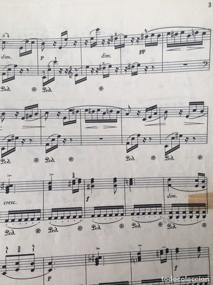 Partituras musicales: PARA ELISA DE L.VAN BEETHOVEN - Foto 4