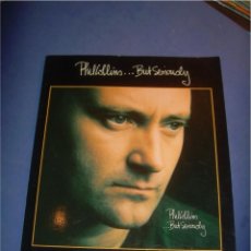 Partituras musicales: PHIL COLLINS... BUT SERIOUSLY. WISE PUBLICATIONS 1989. LIBRO PARTITURAS Y LETRAS. Lote 74272551