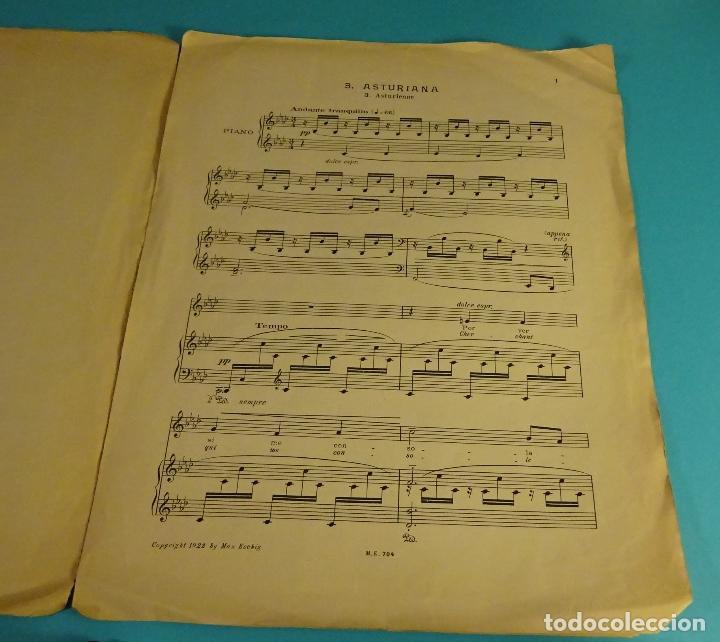 Partituras musicales: MANUEL DE FALLA. ASTURIANA - Foto 2