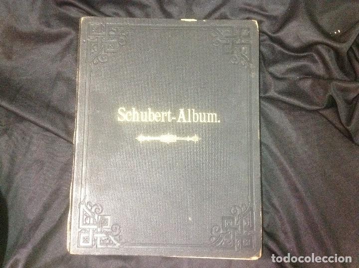 Partituras musicales: Libro partituras Schubert 1896 Fr.Schubert Litolff Tienda Hamburgo Jean Haring