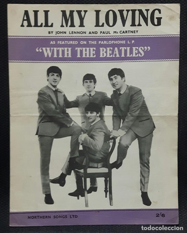 Beatles All My Loving Hoja De Partituras Or Sold At Auction