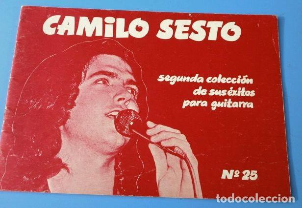 Camilo sesto - partitura con acordes para guita - Vendido en Subasta -  138060934