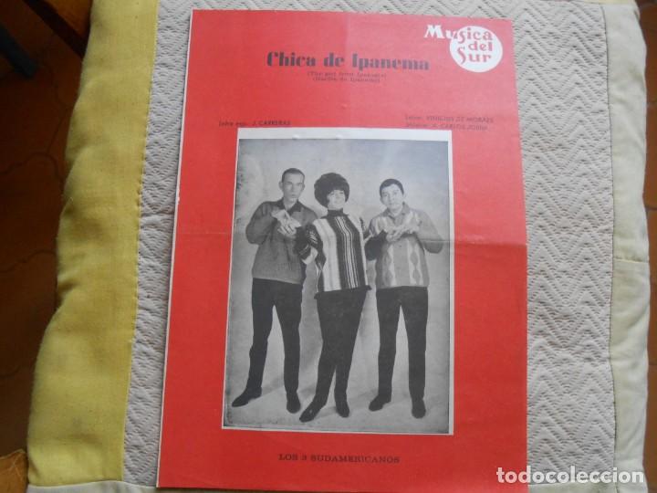 Partituras musicales: CHICA  DE  IPANEMA - Foto 1