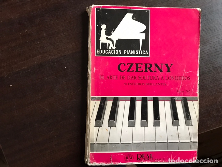 Partituren: Czerny. Educaci&oacute;n pian&iacute;stica. El arte de dar soltura a los dedos.