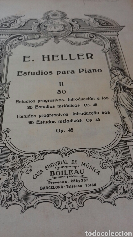 Partituras musicales: HELLER N. 30 ESTUDIOS PROGRESIVO - Foto 2