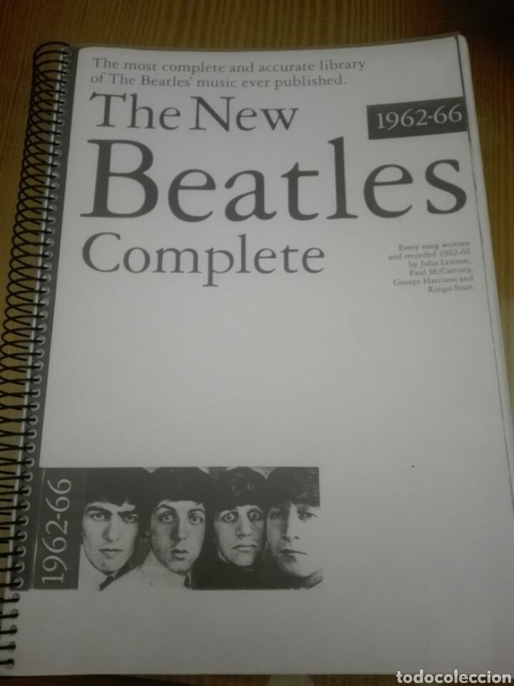 Partitions Musicales: Libro fotocopiado de partituras guitarra THE NEW BEATLES COMPLETE