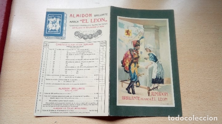 Partituren: PARTITURA ANTIGUA CANTO NACIONAL RUSO CON PUBLICIDAD DE ALMIDON BRILLANTE MARCA EL LEON