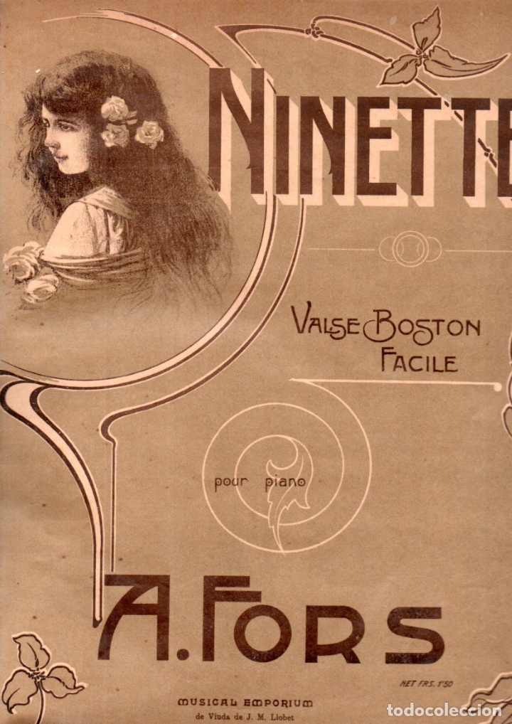 Musical scores: FORS : NINETTE (MUSICAL EMPORIUM, S.F.)