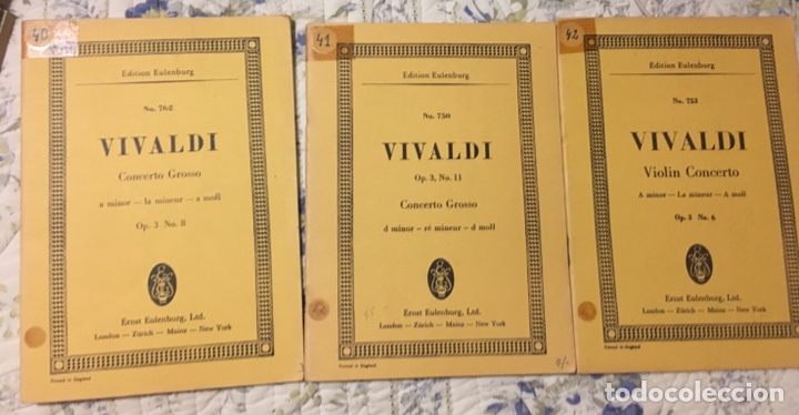 Partituras musicais: Vivaldi concrrto grosso