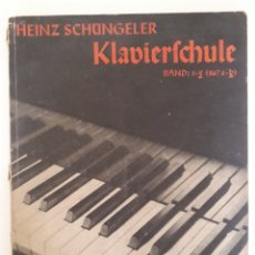 Partituras musicales: PARTITURA ANTIGUA HEINZ SCHUNGELER. Lote 176886579
