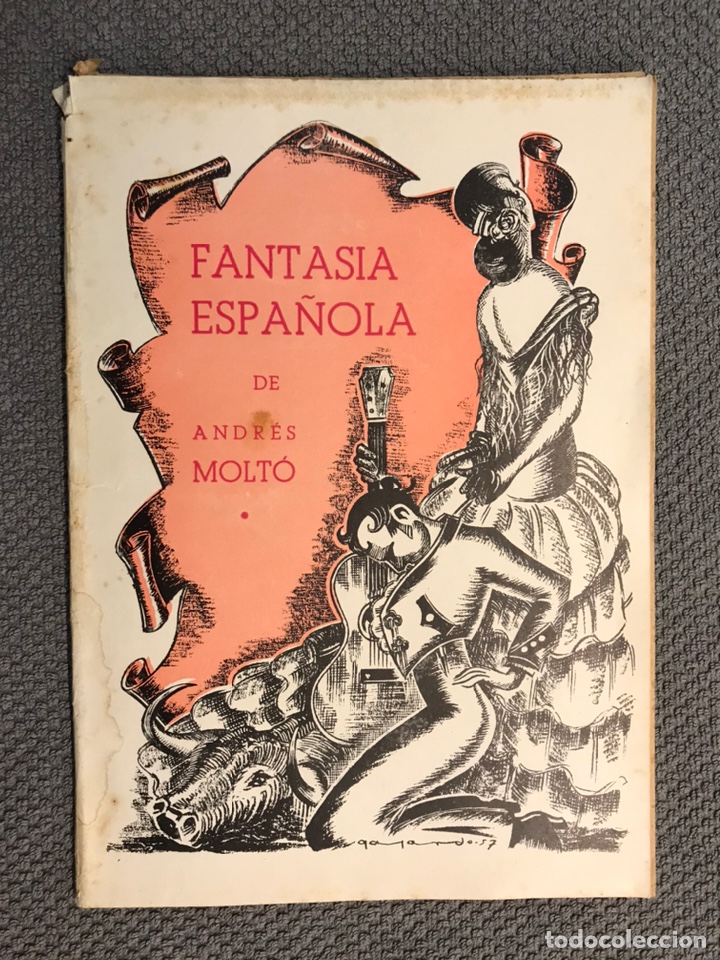 Partitions Musicales: MUSICA. Partituras: Fantas&iacute;a Espa&ntilde;ola, de A. Molto. Instrumentada para Gran Orquesta de Jazz