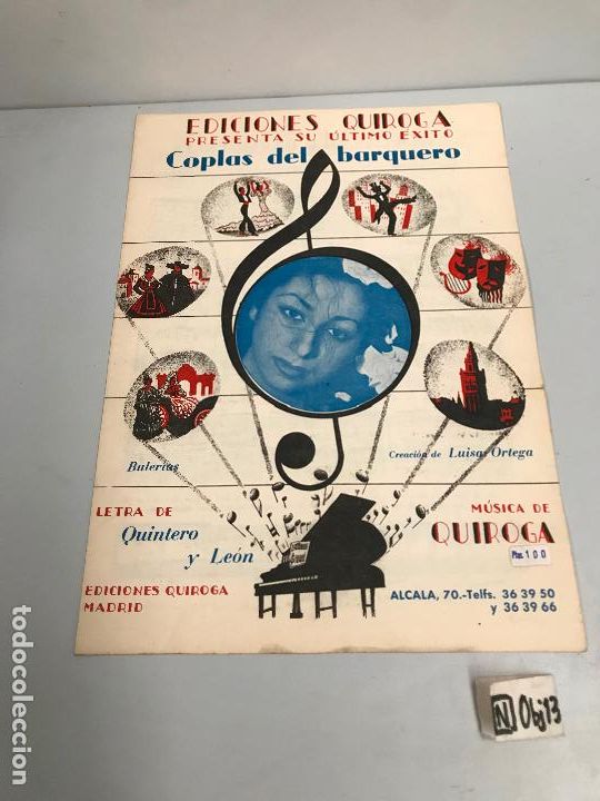Partituras musicales: EDICIONES QUIROGA - LUISA ORTEGA - Foto 1