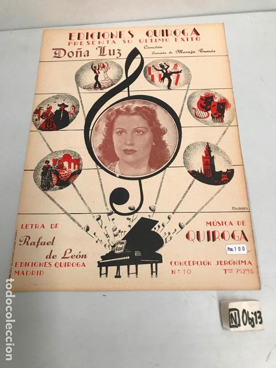 Partituras musicales: EDICIONES QUIROGA - MARUJA TOMAS - Foto 1
