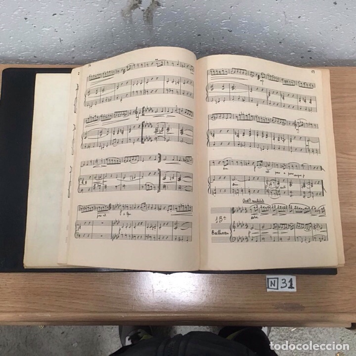 Partituras musicales: Solfeo manuscrito - Foto 2