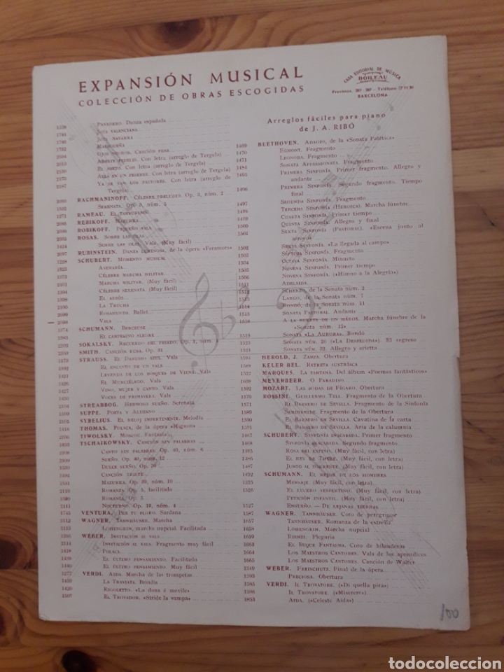 Partituren: Expansion musical Vals Schubert partitura Boileau Jord&aacute;