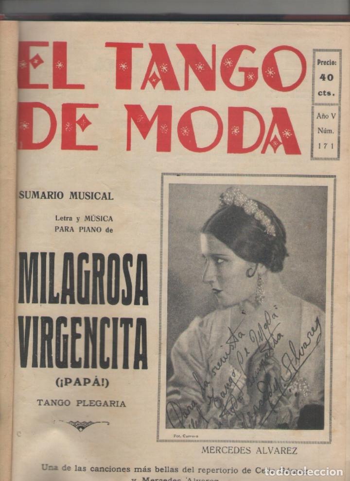 Partituren: LOTE DE 19 REVISTA DE MUSICA-HISPANO AMERICANA-EL TANGO DE MODA-e.d. GARROFE-a&ntilde;o 5 de 1932-