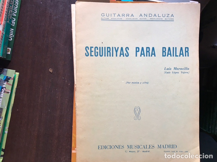 Partitions Musicales: Seguidillas para bailar. Guitarra andaluza