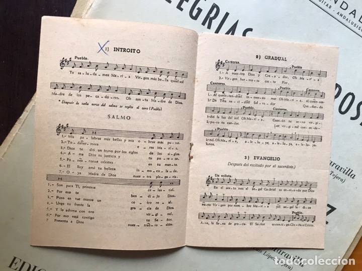 Partituras musicales: Misa de la virgen - Foto 3